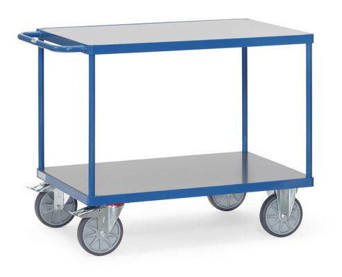 Duwbeugelwagen 2400 met harde PVC platformen