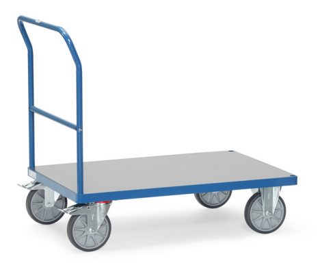 Duwbeugelwagen 2501 met hard PVC platform