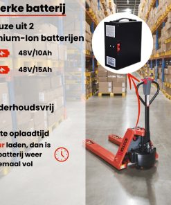 Electrische handpallettruck 2000kg.